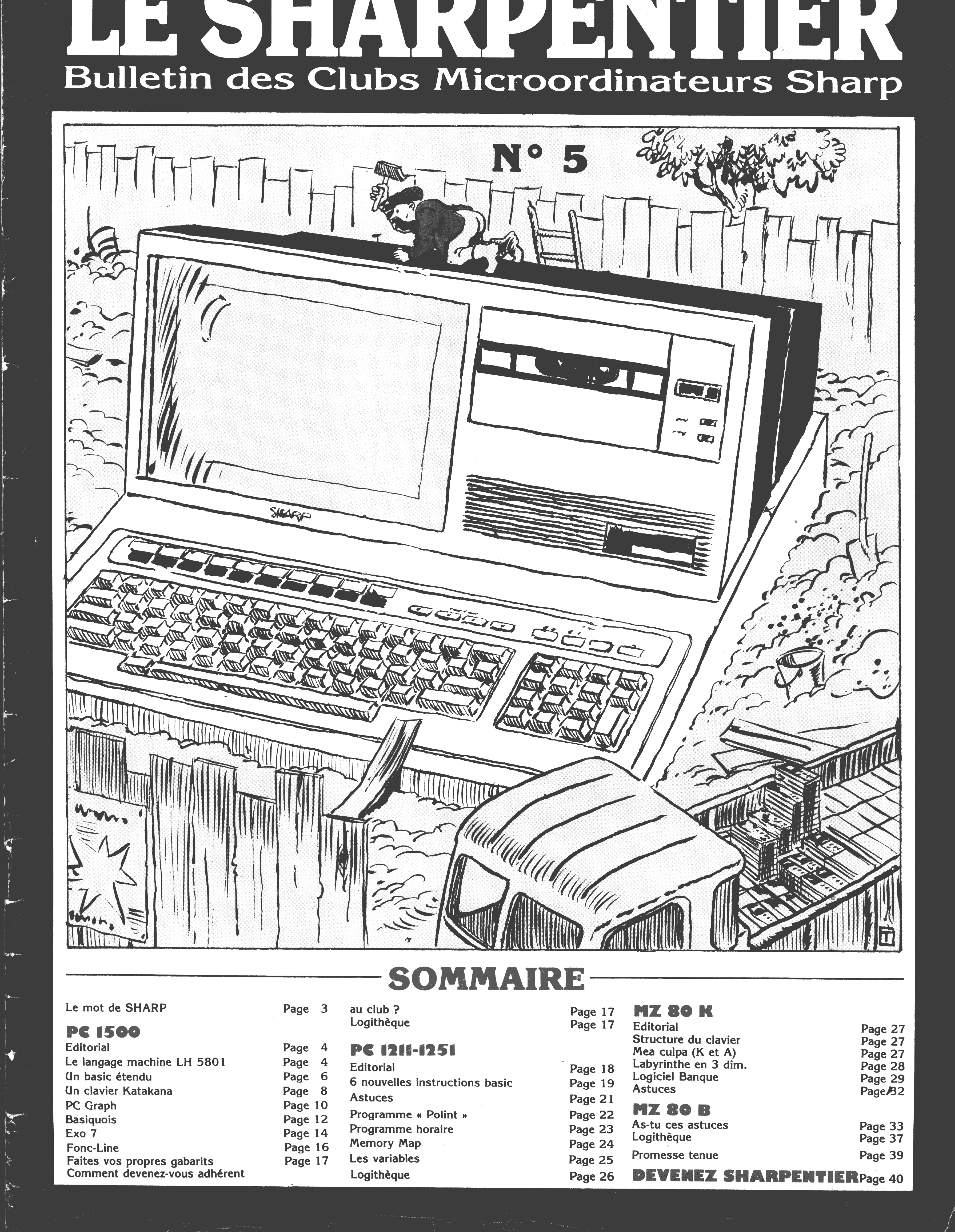 Première page de larevuedessharpentiers numero05