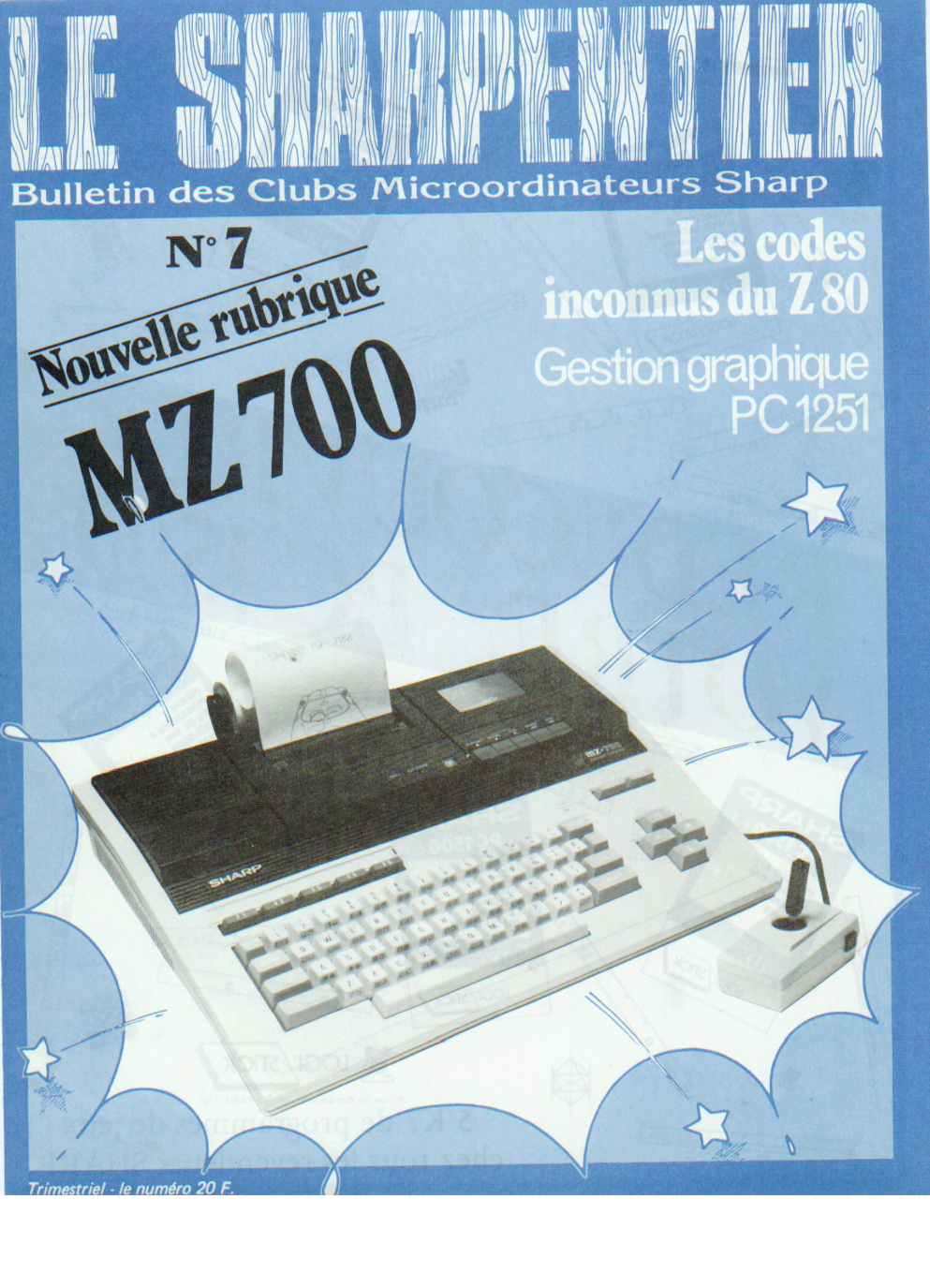 Première page de larevuedessharpentiers numero07