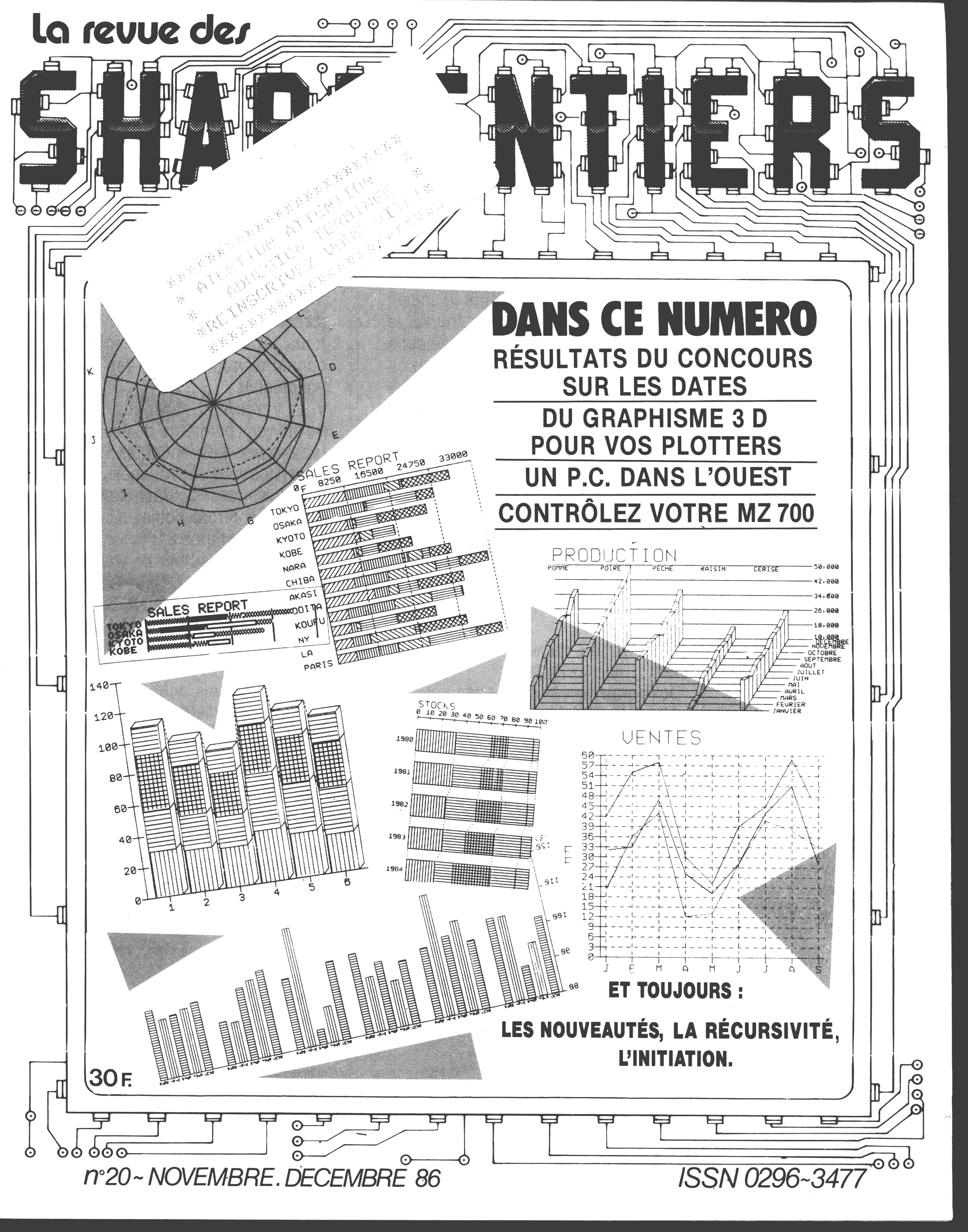 Première page de larevuedessharpentiers numero20