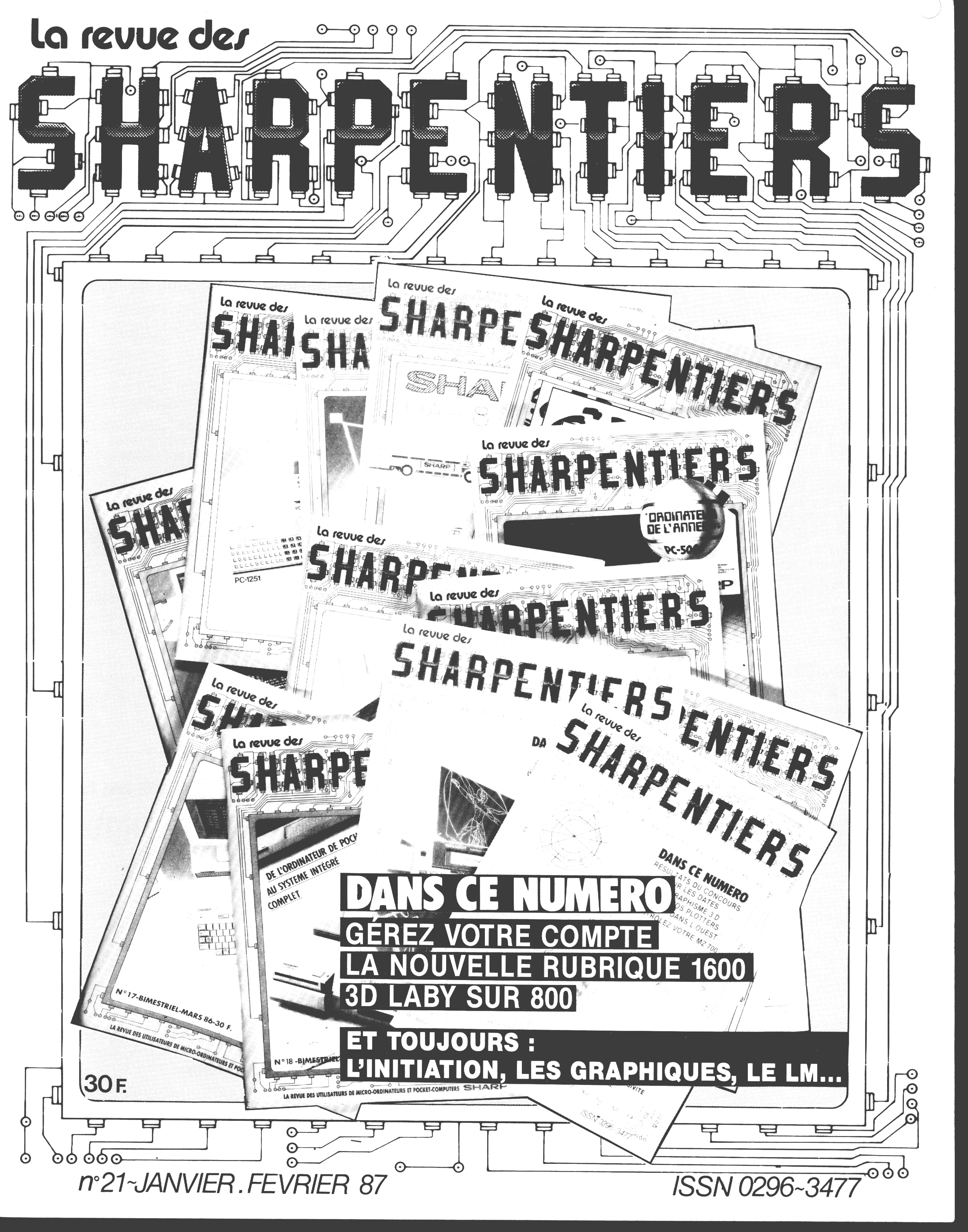 Première page de larevuedessharpentiers numero21