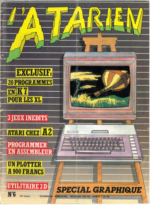 Première page de latarien numero06