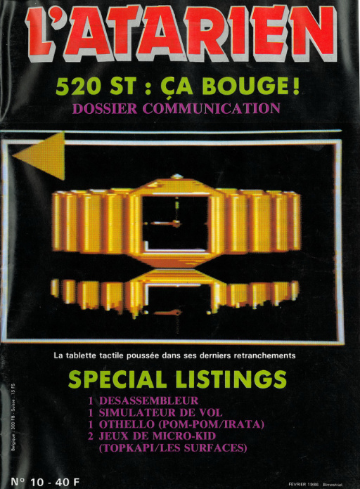 Première page de latarien numero10