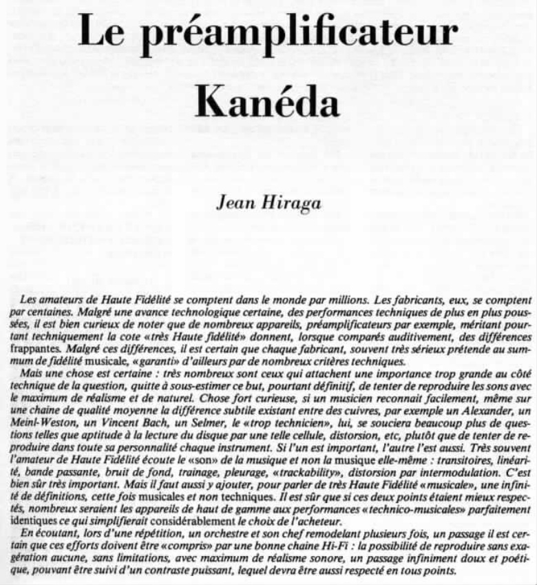 Première page de laudiophile numero03