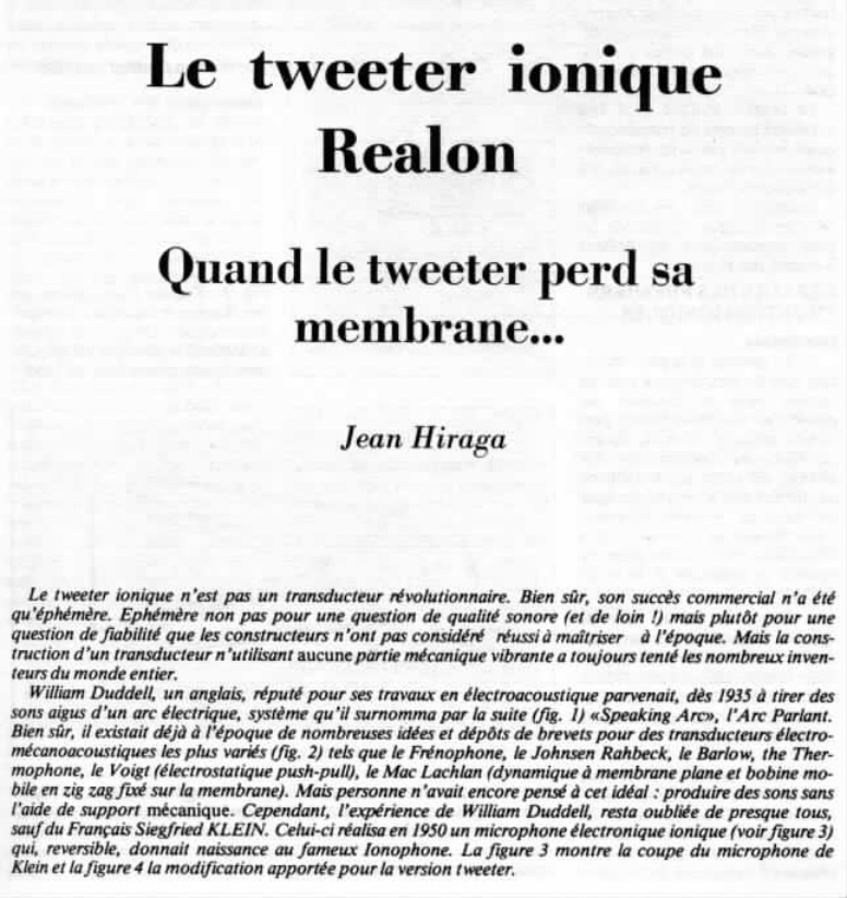 Première page de laudiophile numero04