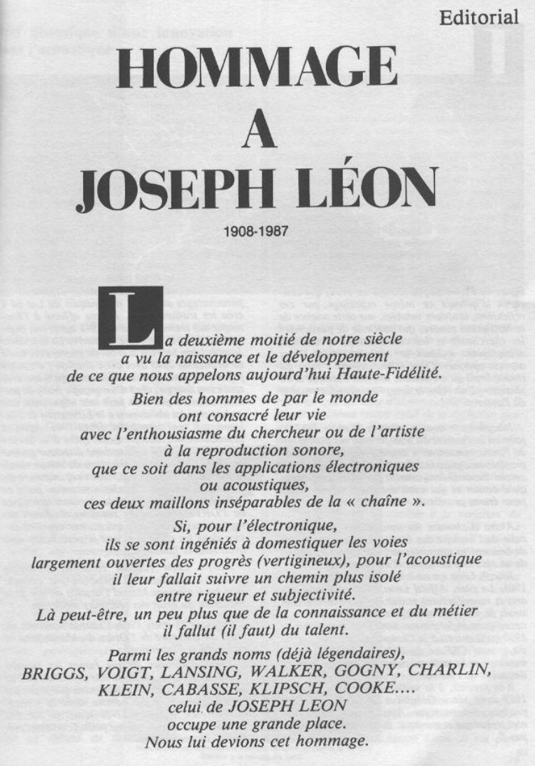 Première page de laudiophile numero04b