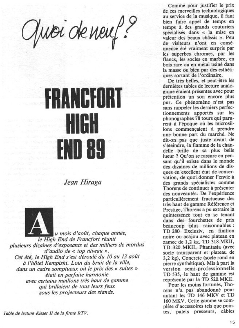 Première page de laudiophile numero06b