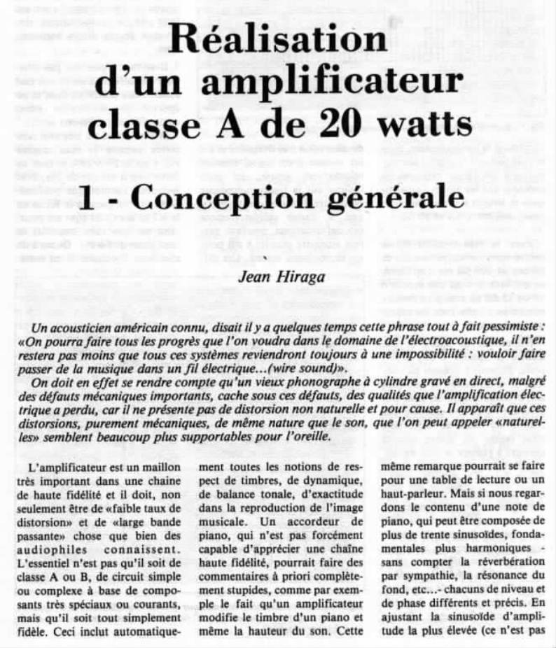 Première page de laudiophile numero10