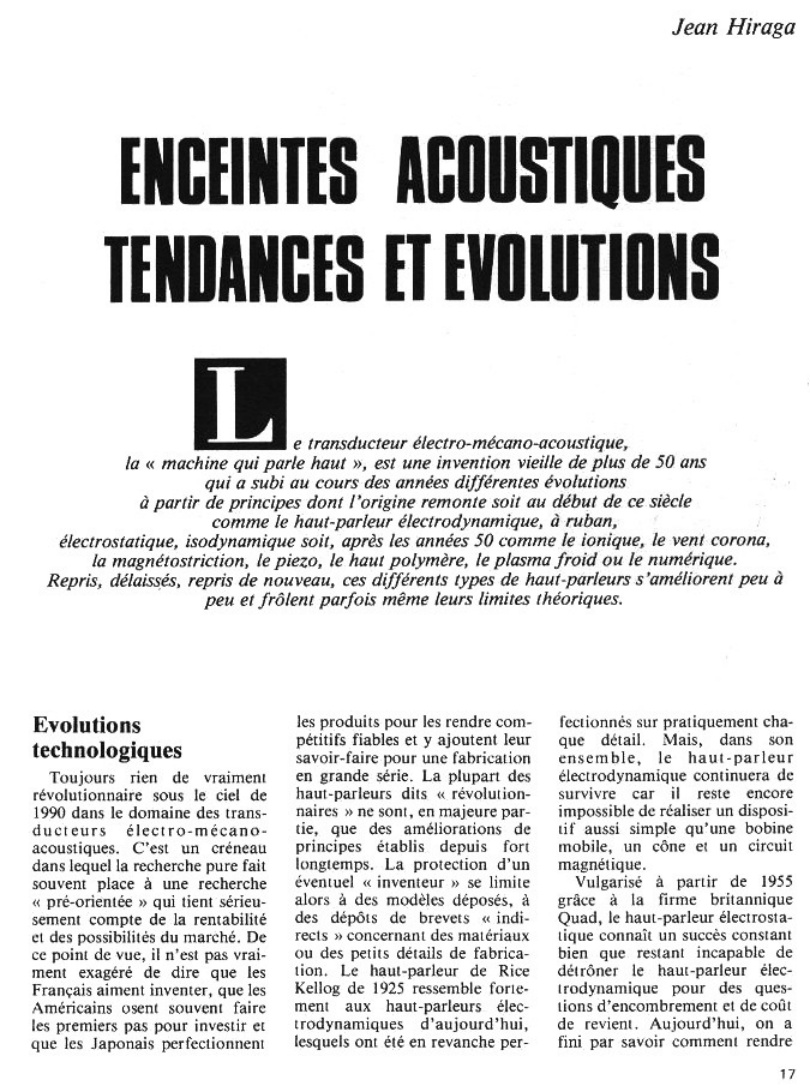 Première page de laudiophile numero10b