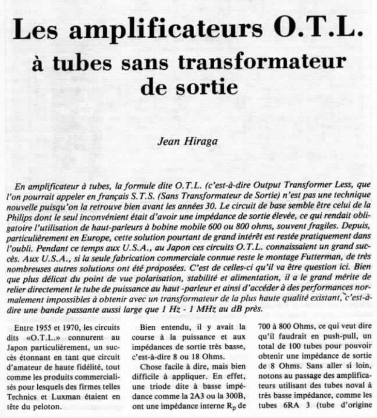 Première page de laudiophile numero12