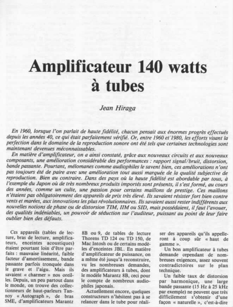 Première page de laudiophile numero19