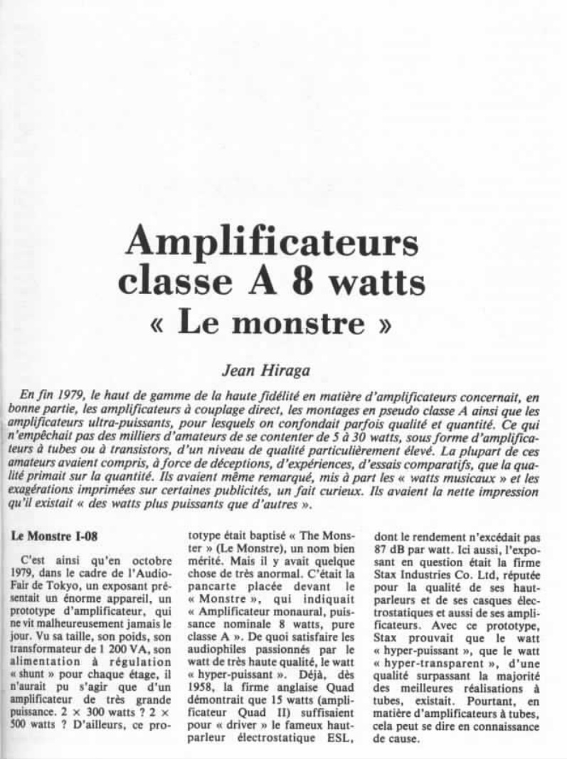 Première page de laudiophile numero27