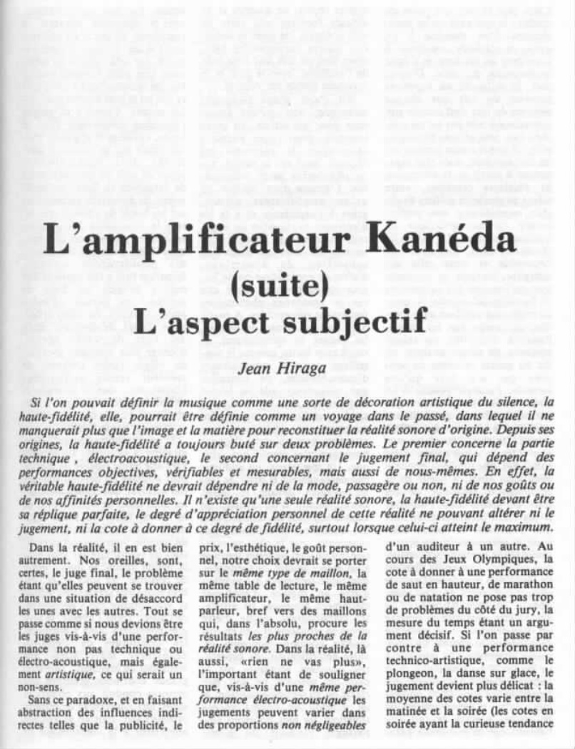Première page de laudiophile numero33