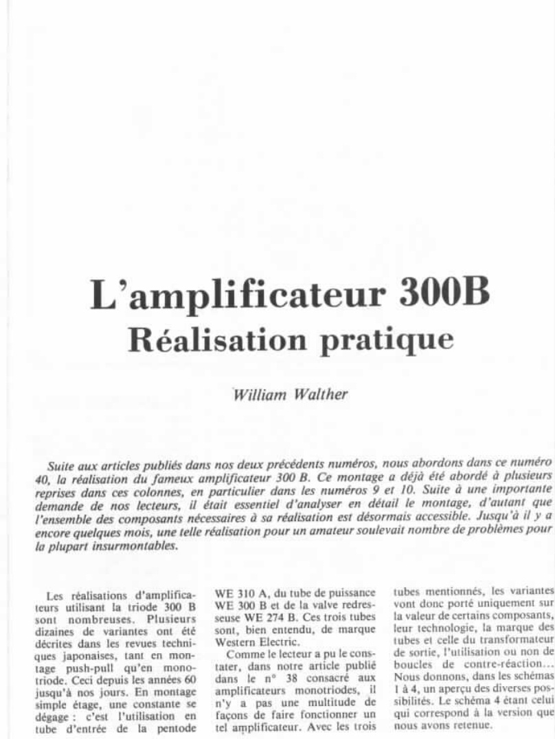 Première page de laudiophile numero40