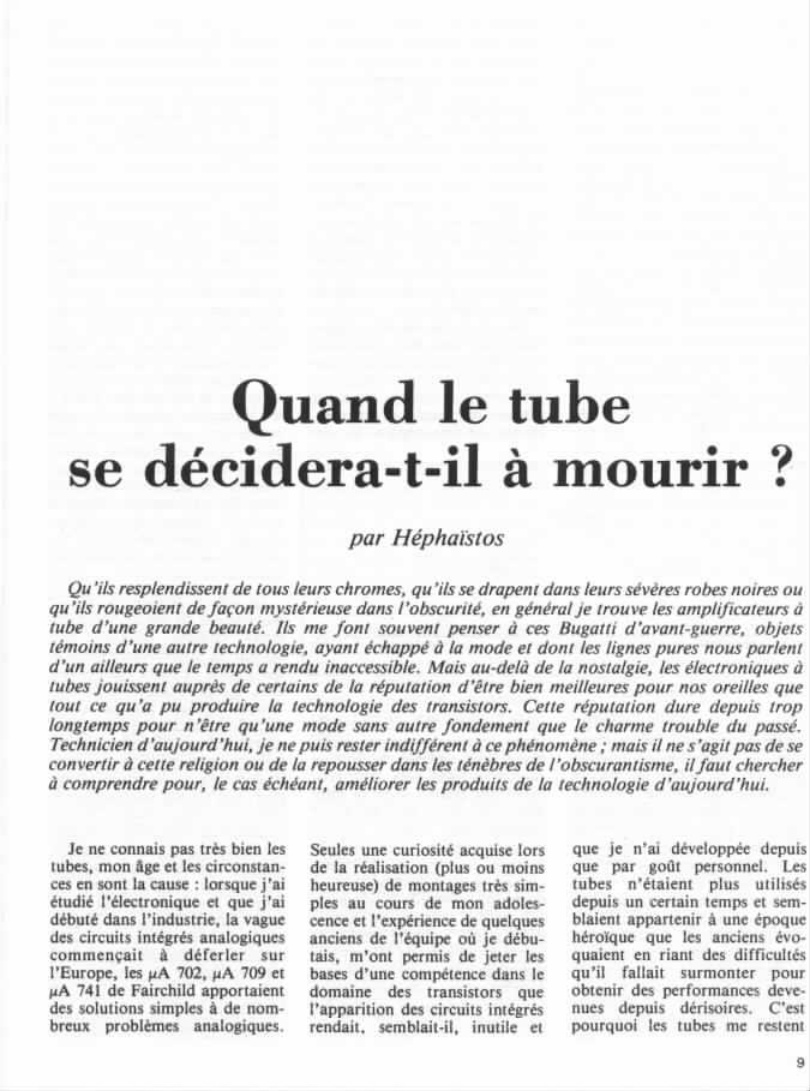 Première page de laudiophile numero42