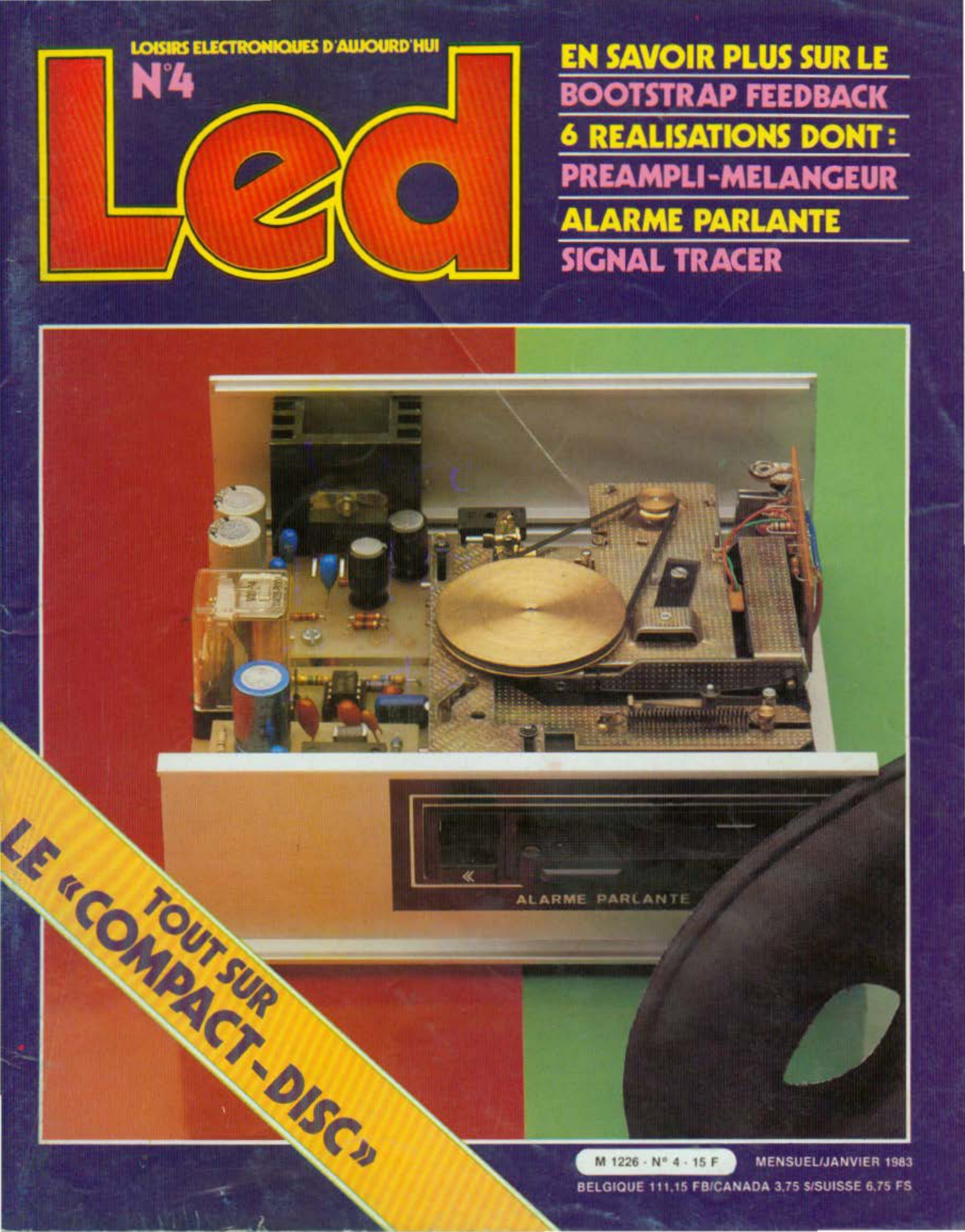 Première page de led numero004