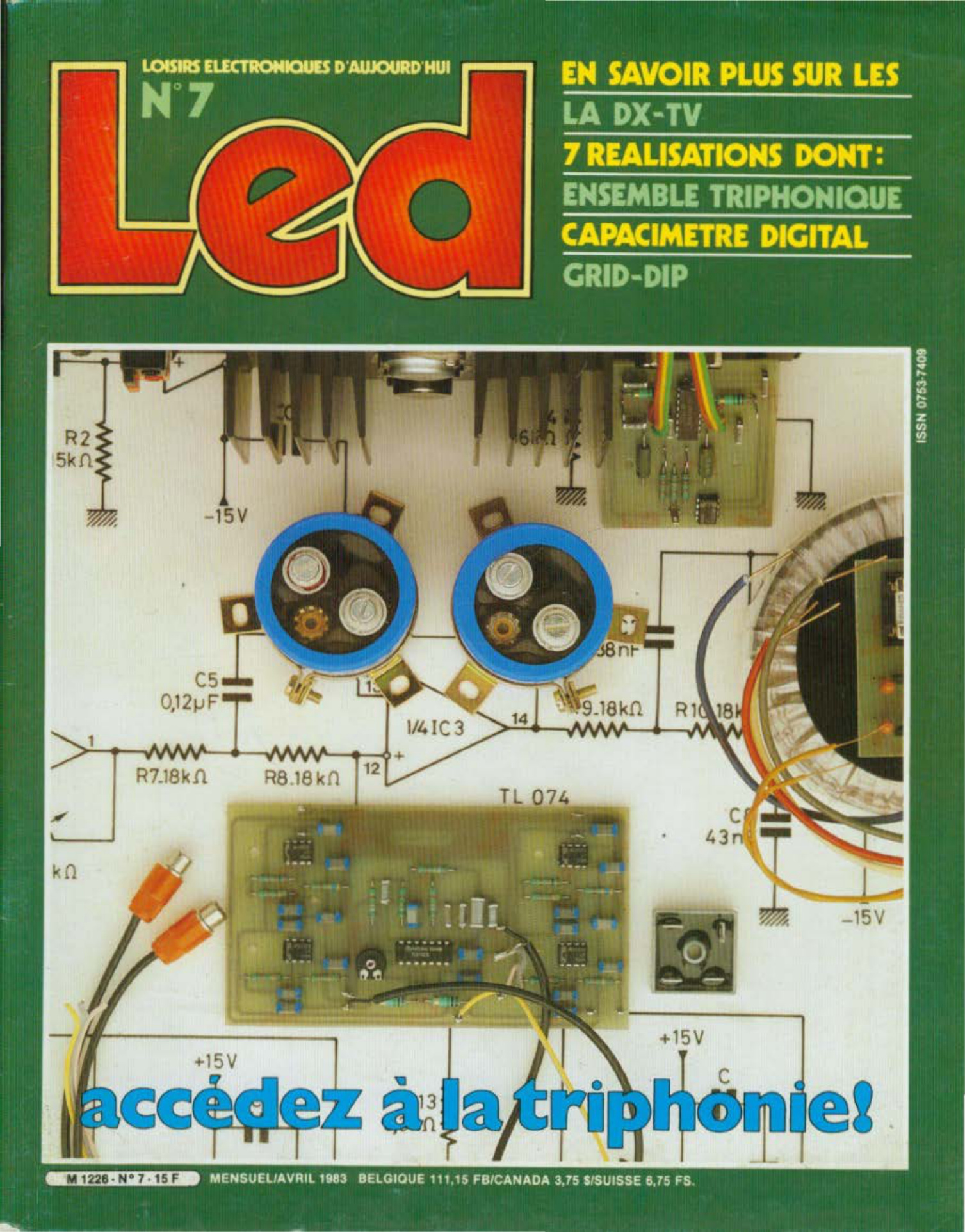 Première page de led numero007
