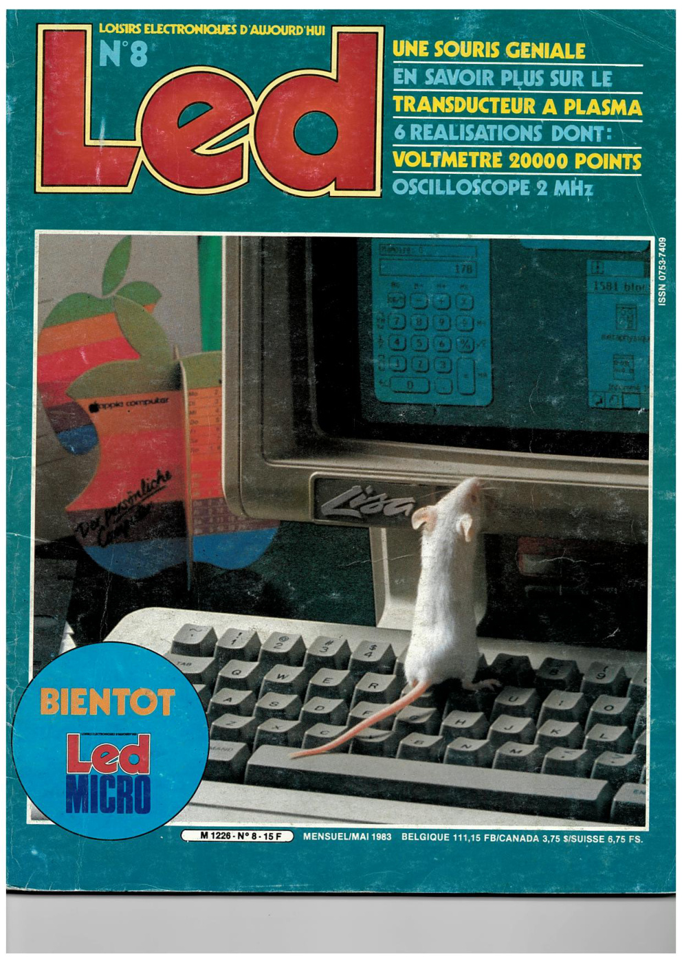 Première page de led numero008
