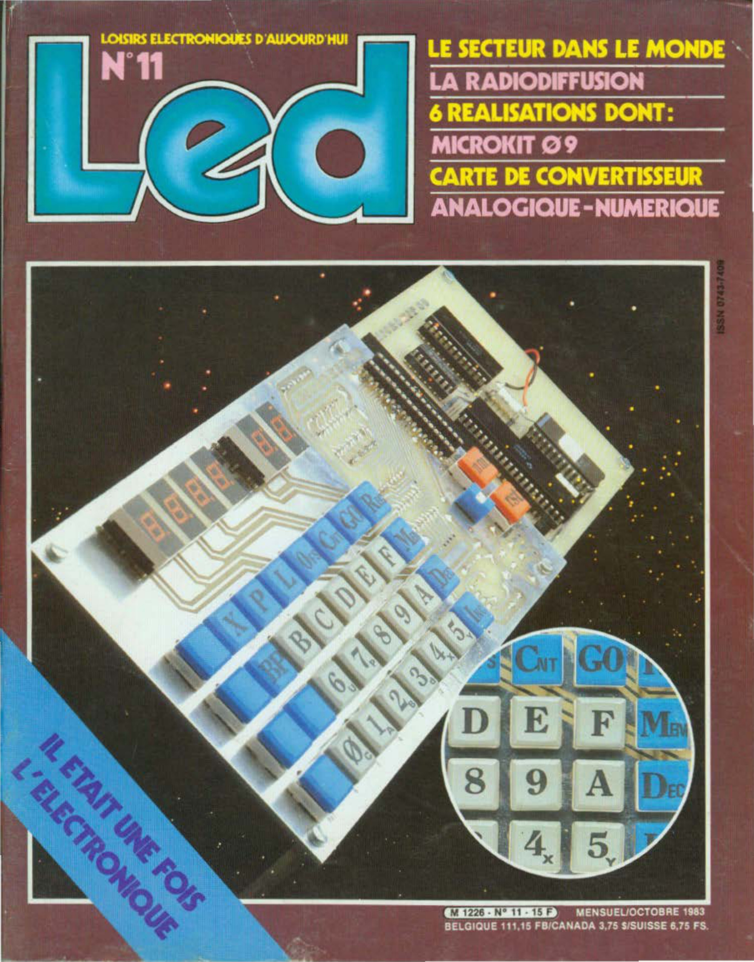 Première page de led numero011