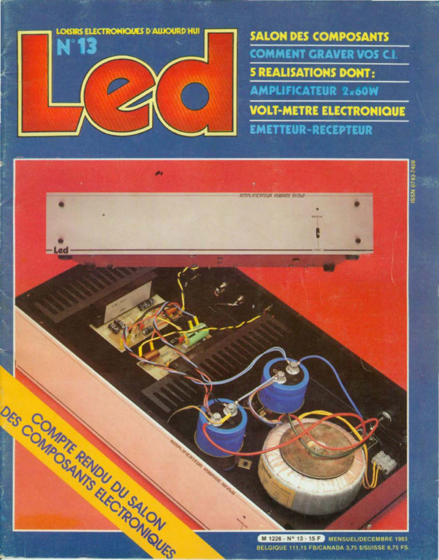 Première page de led numero013