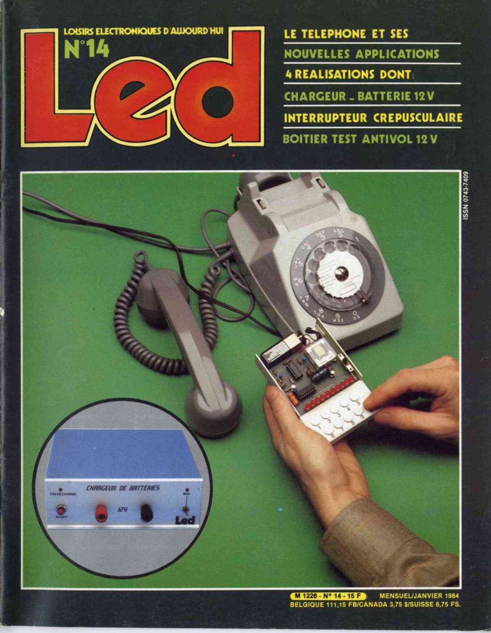 Première page de led numero014