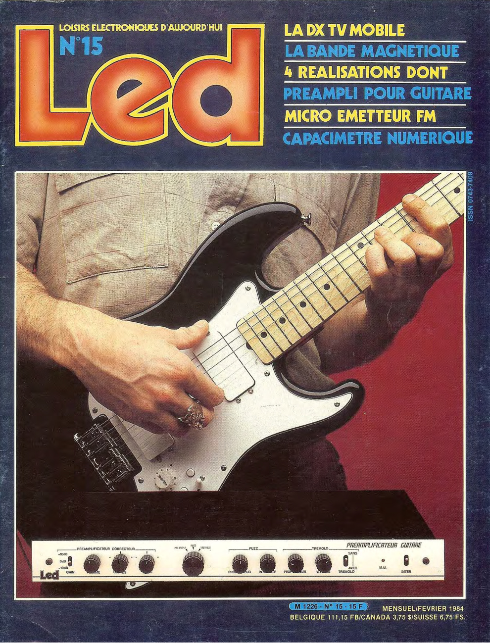 Première page de led numero015