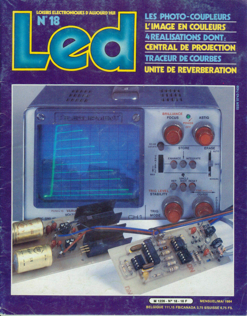 Première page de led numero018