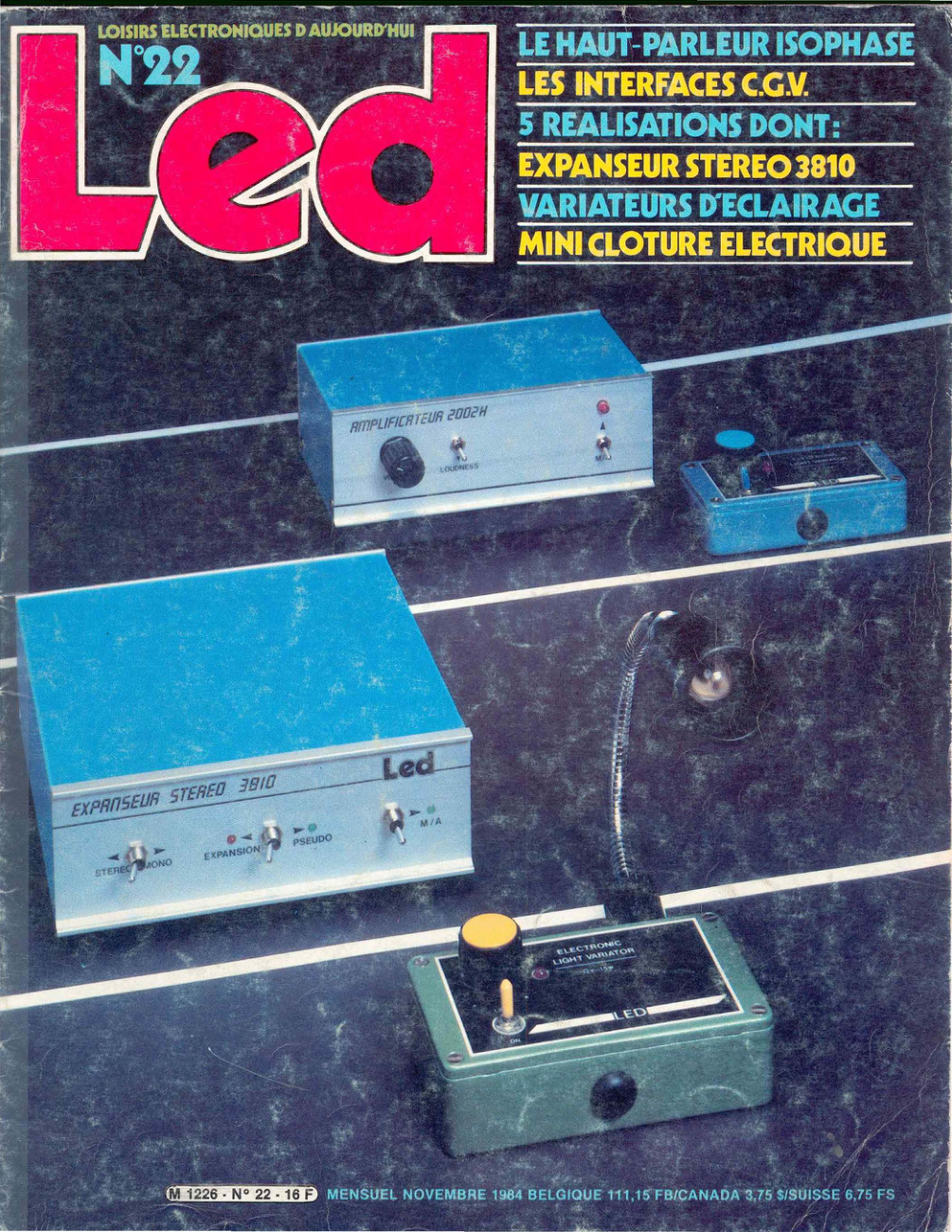 Première page de led numero022