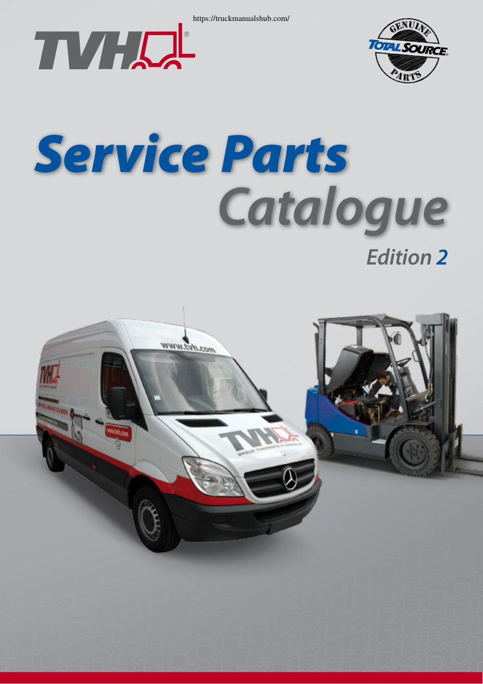 Première page de Service Parts