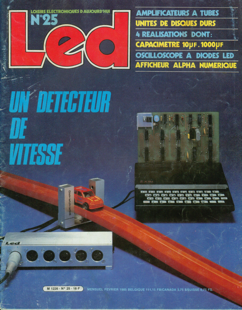 Première page de led numero025