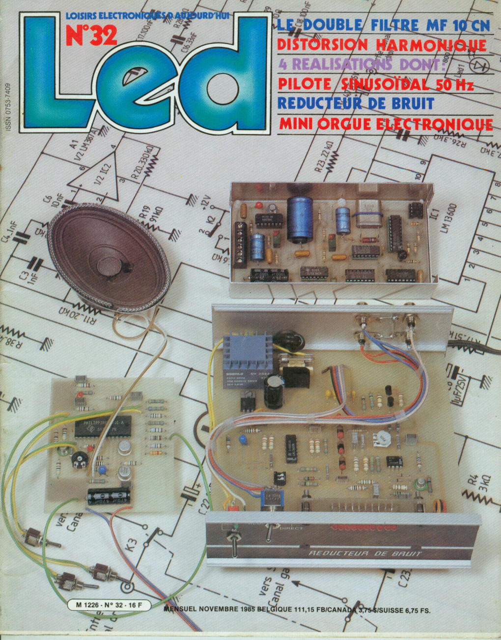 Première page de led numero032