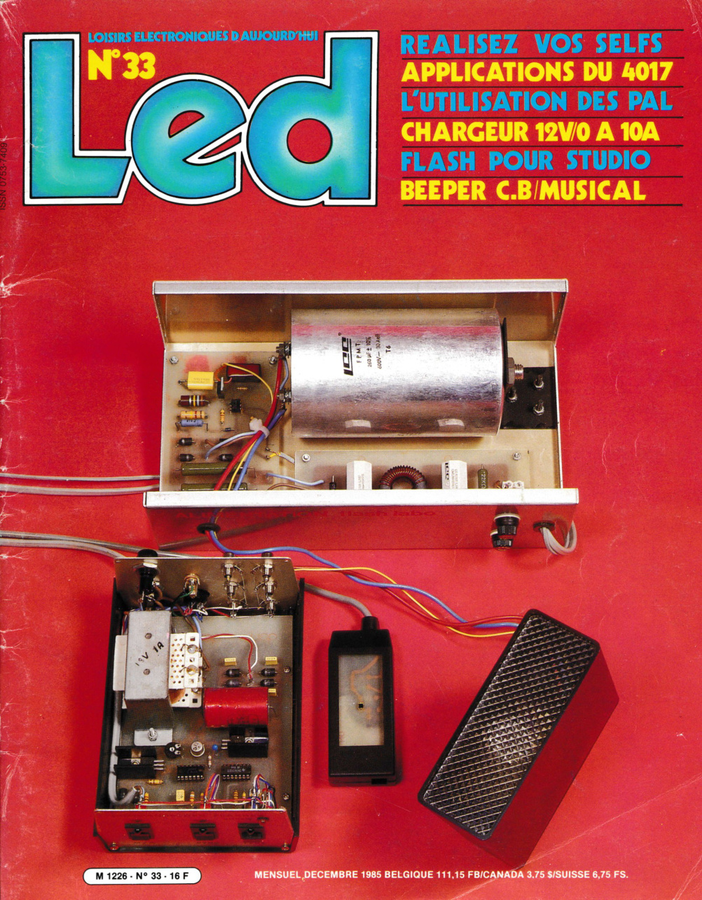 Première page de led numero033