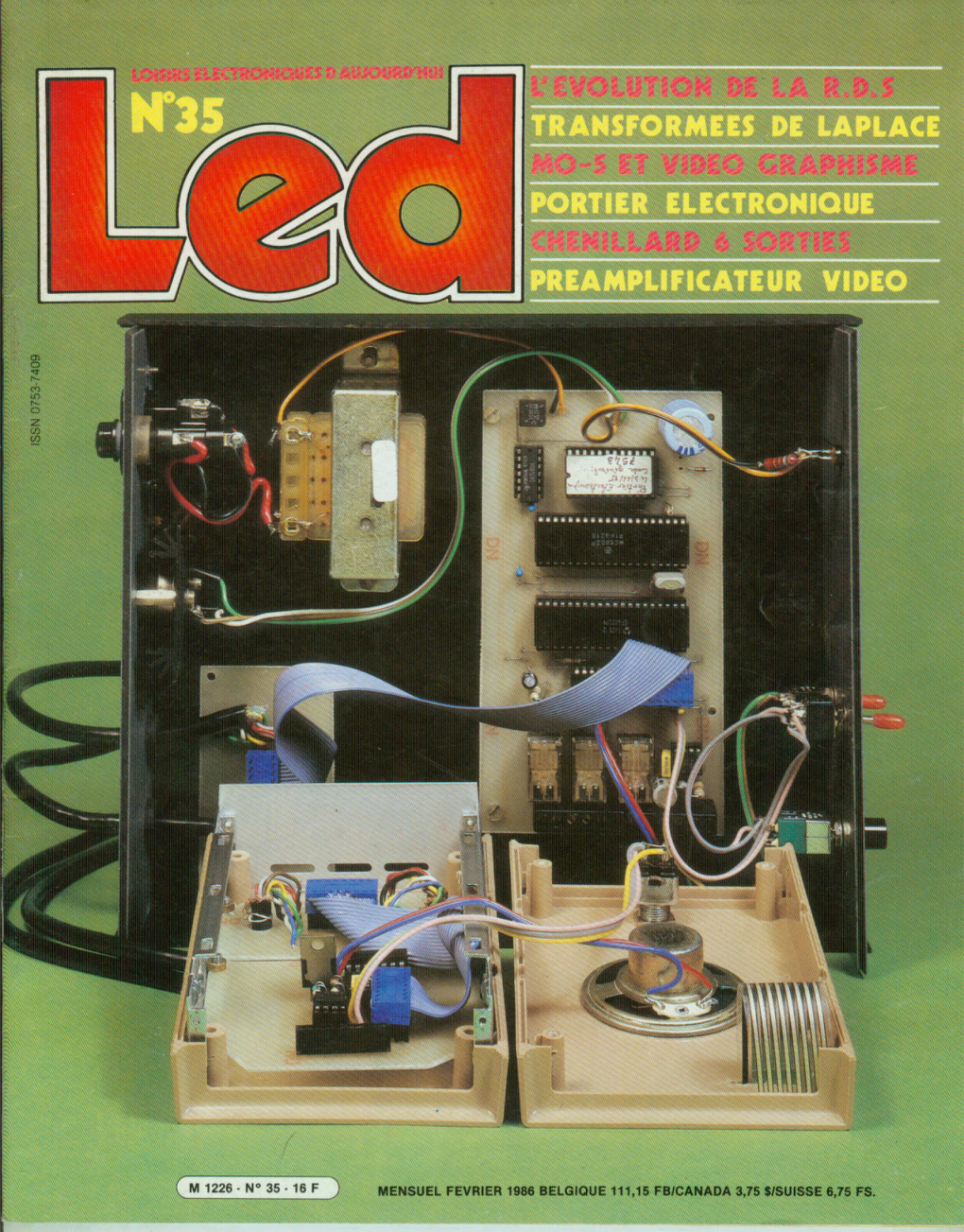 Première page de led numero035
