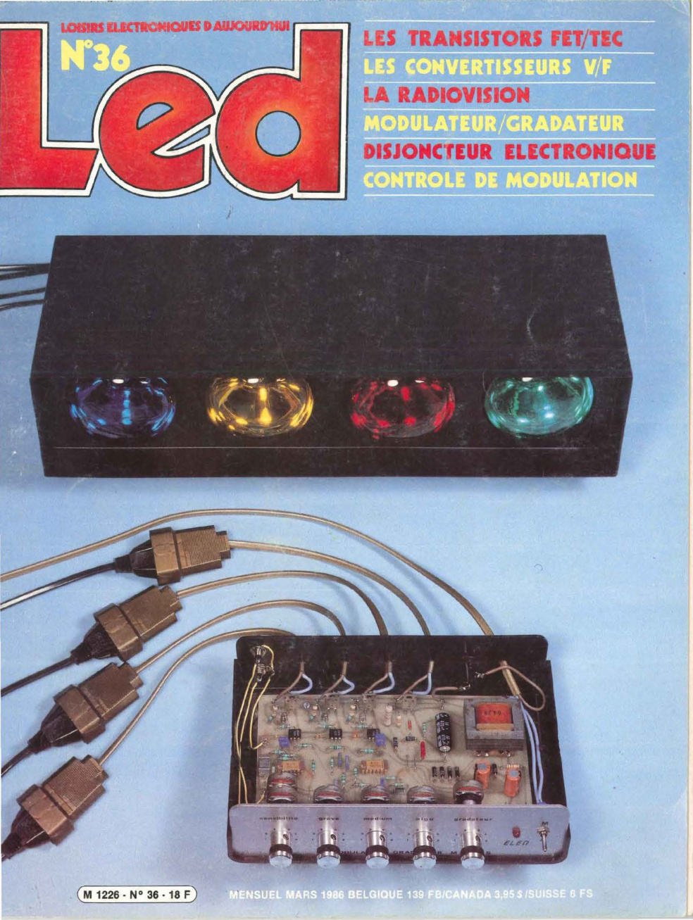 Première page de led numero036