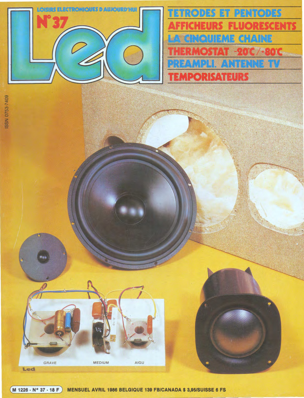 Première page de led numero037