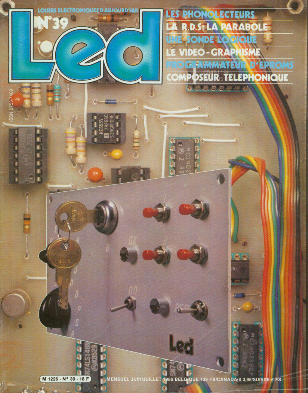 Première page de led numero039