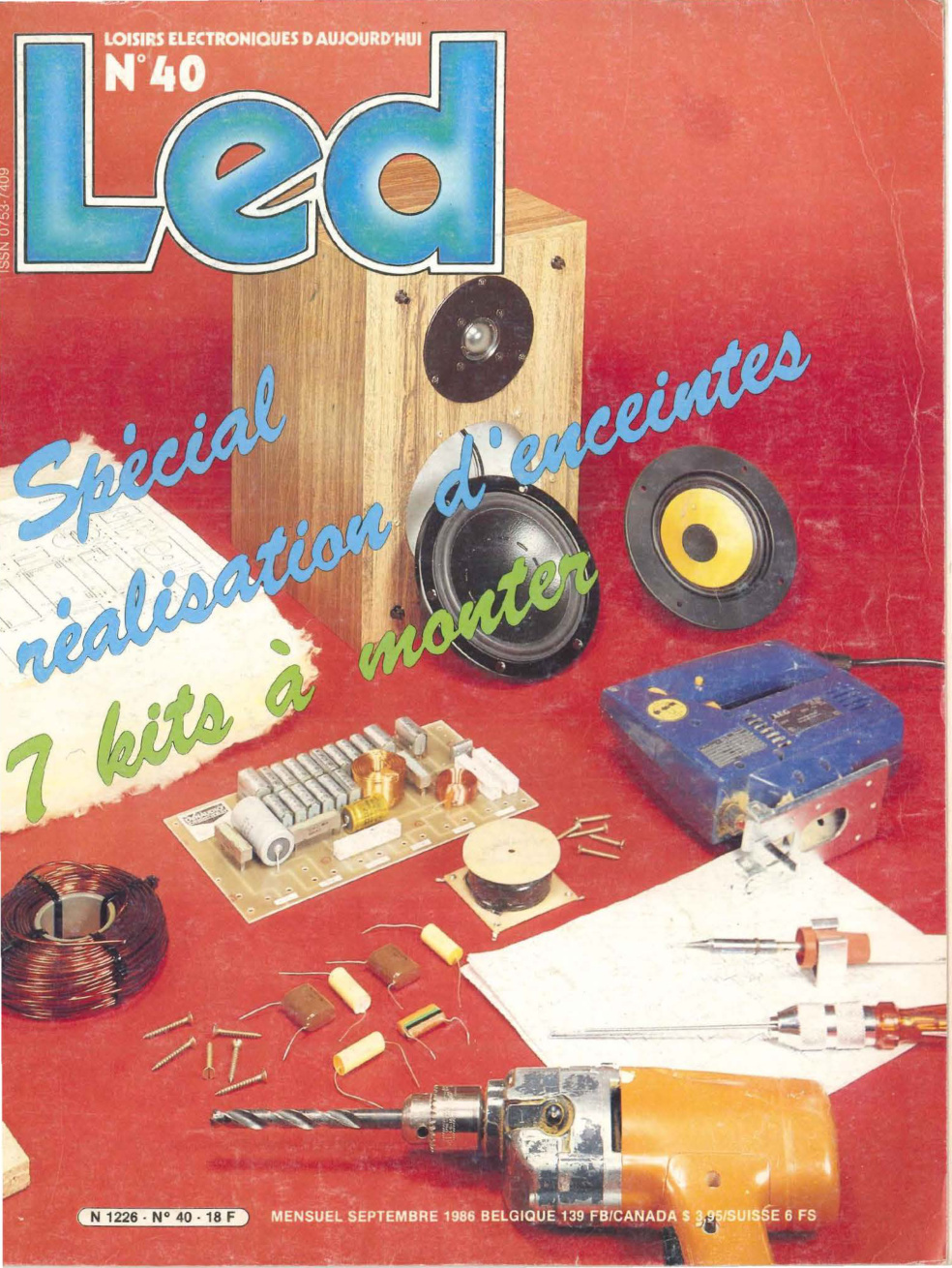 Première page de led numero040