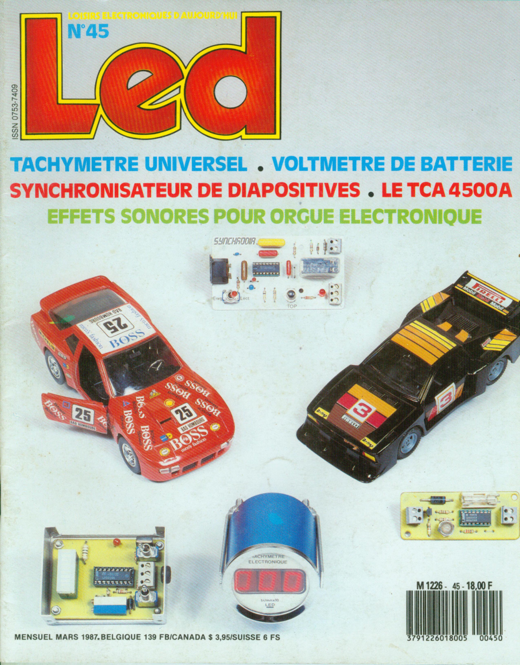 Première page de led numero045