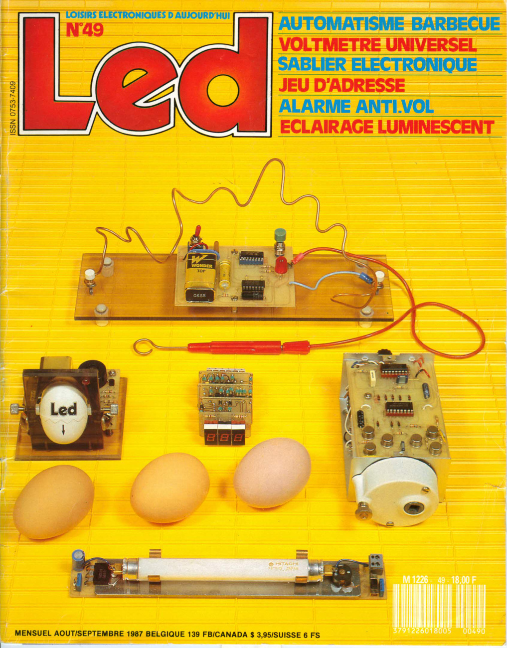 Première page de led numero049