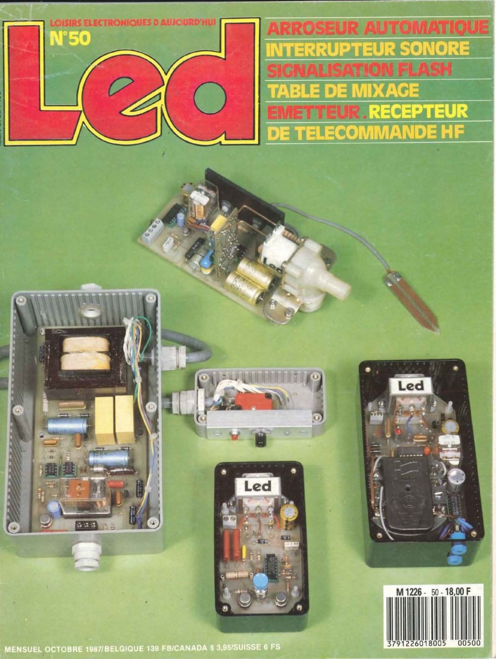 Première page de led numero050