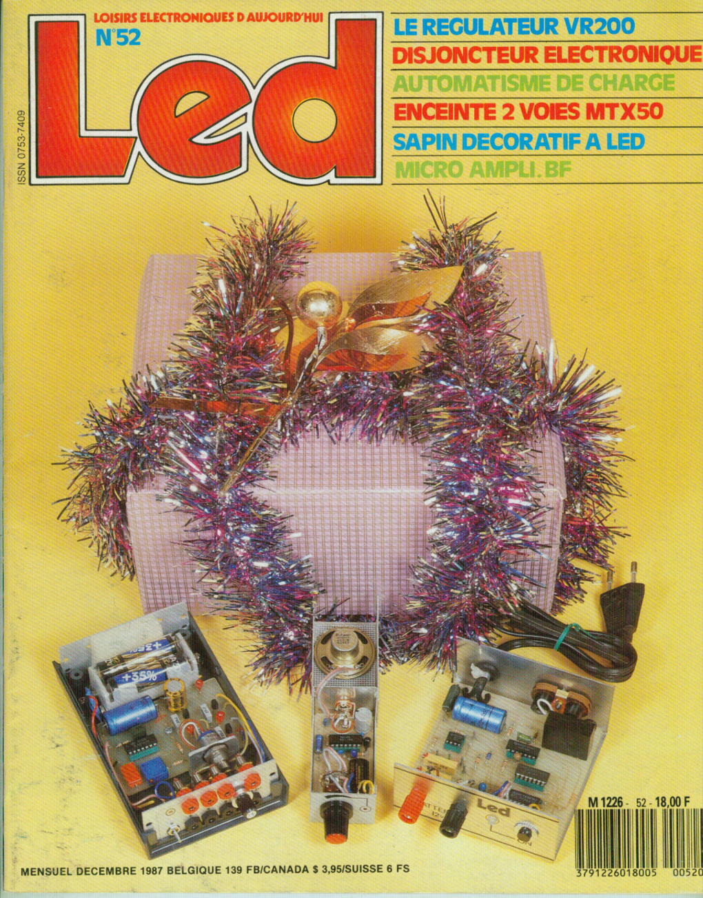 Première page de led numero052