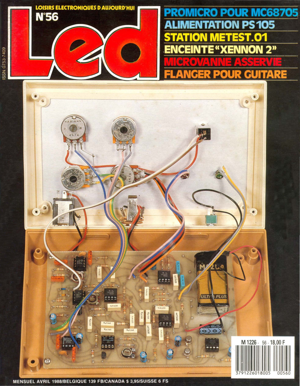 Première page de led numero056
