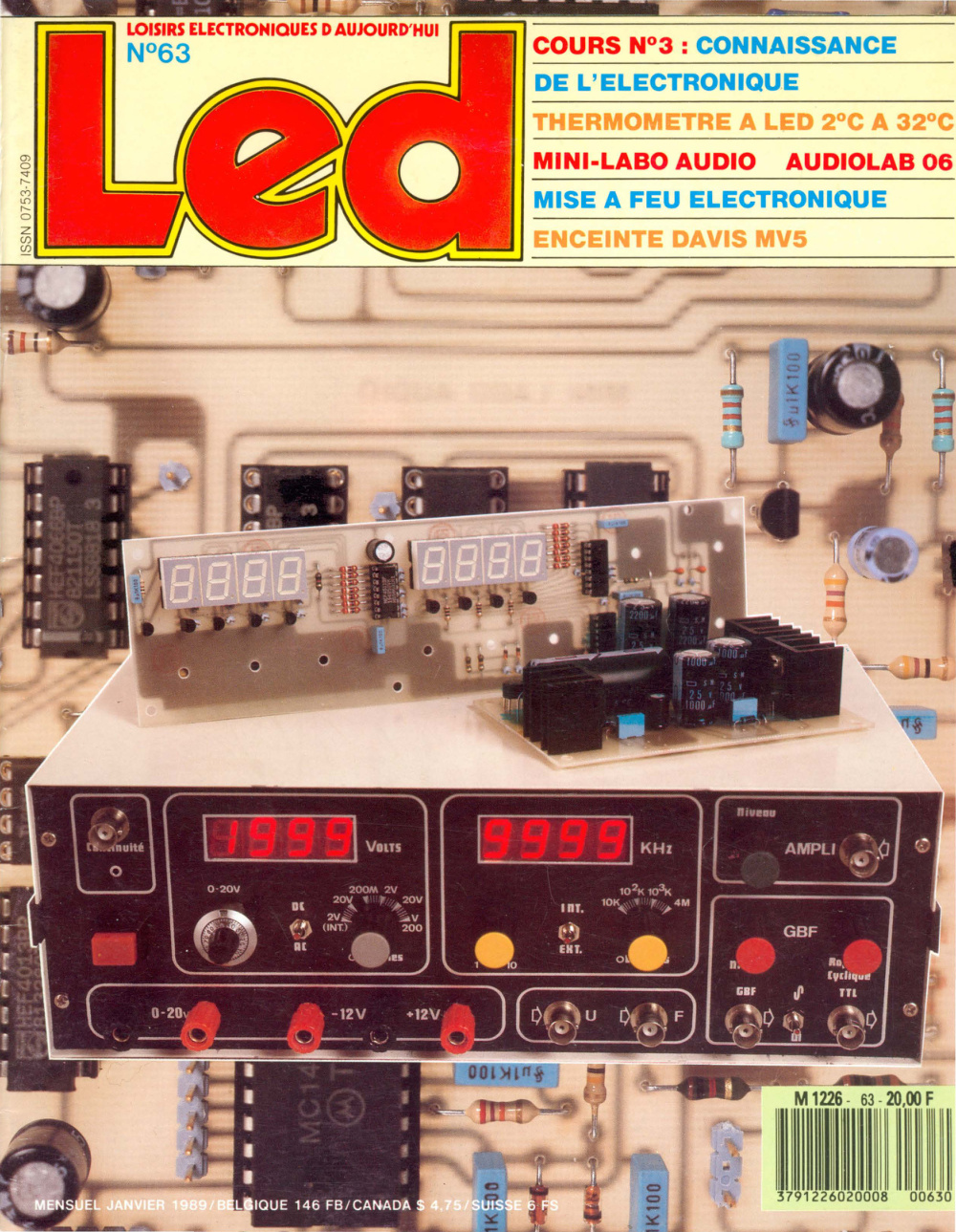 Première page de led numero063
