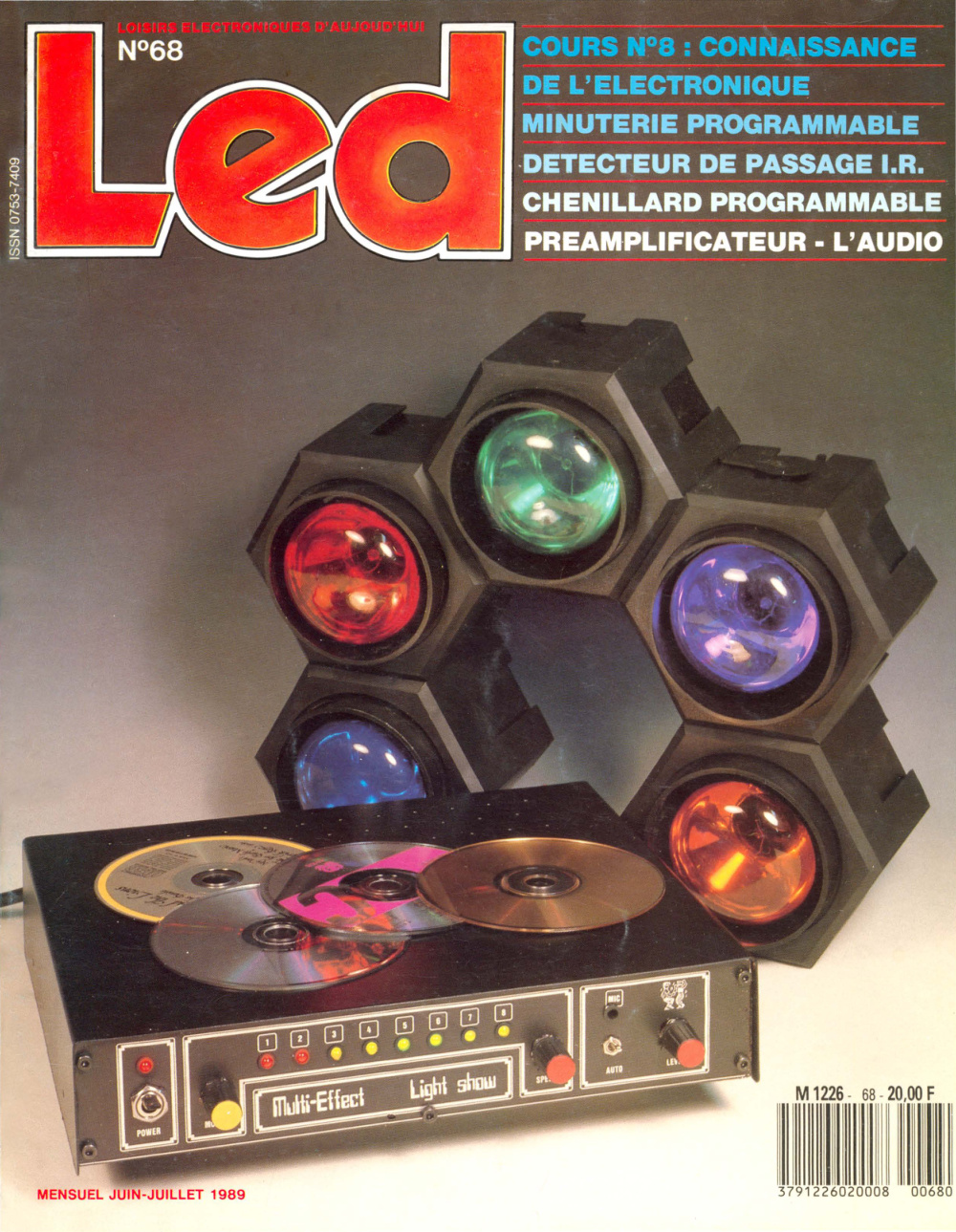 Première page de led numero068