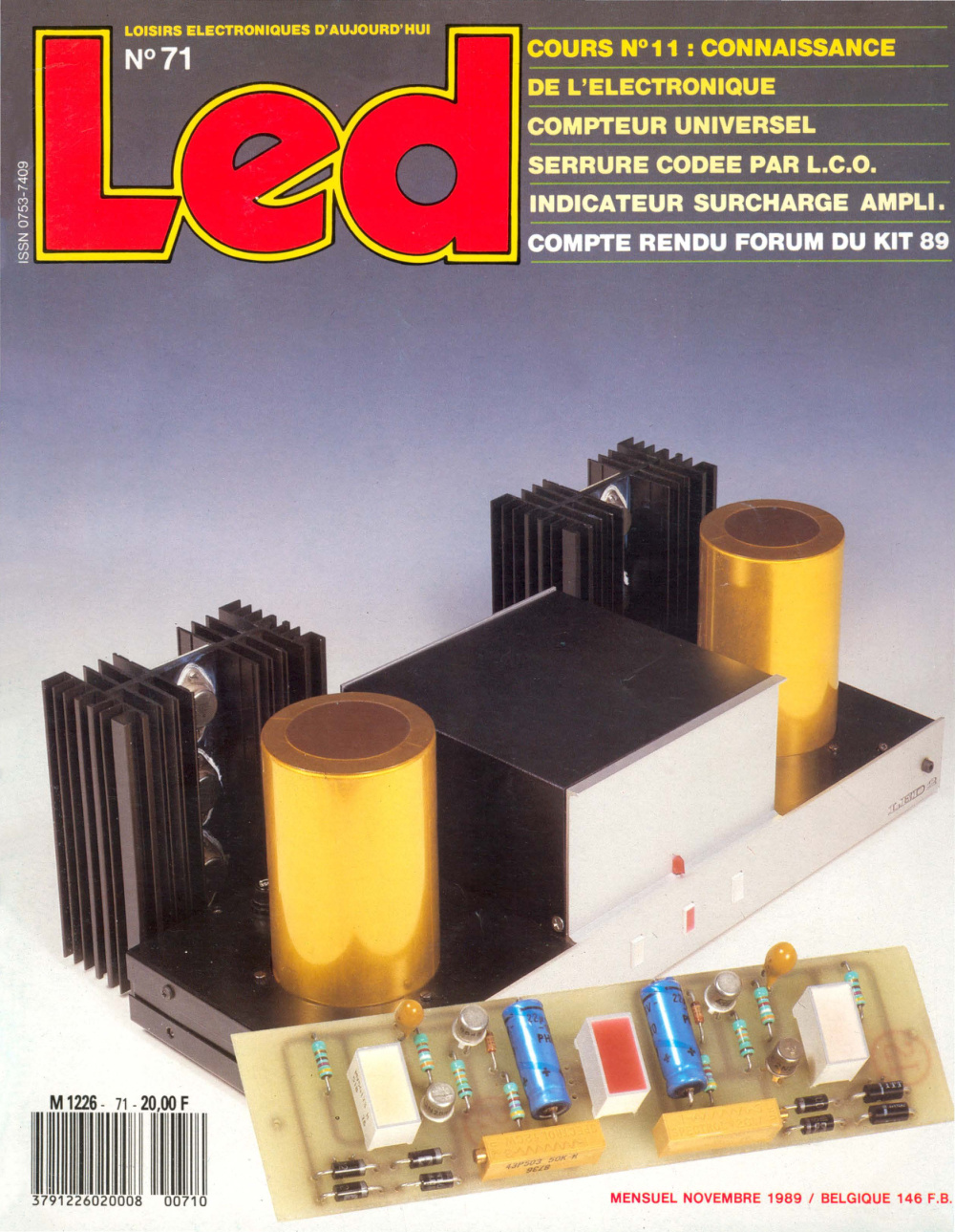 Première page de led numero071