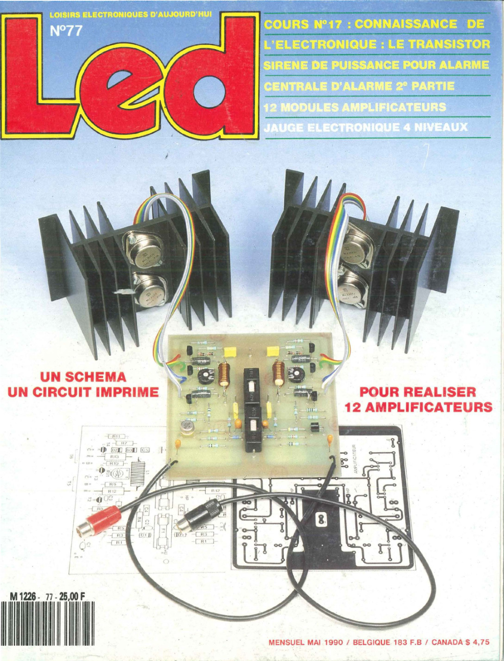 Première page de led numero077