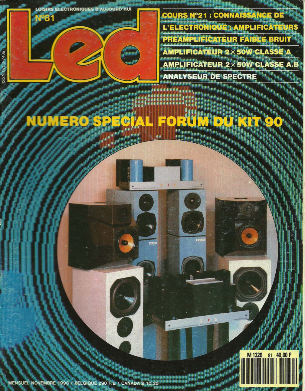 Première page de led numero081