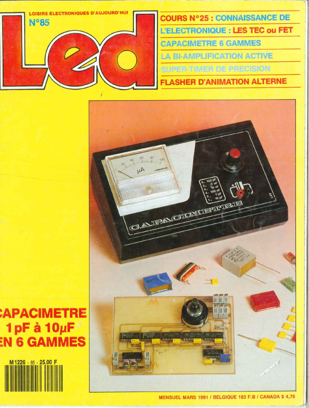 Première page de led numero085