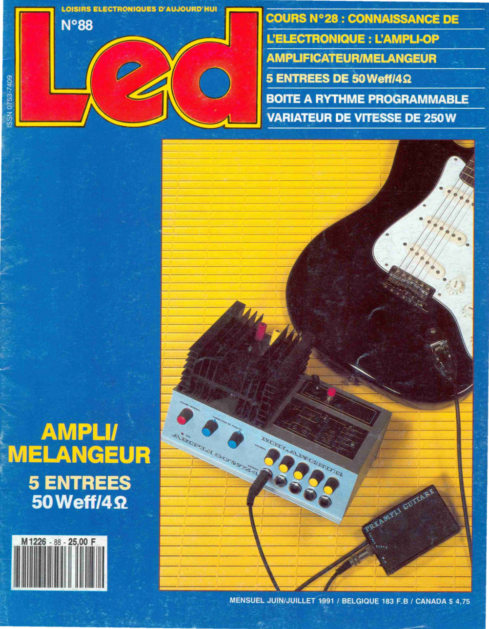 Première page de led numero088