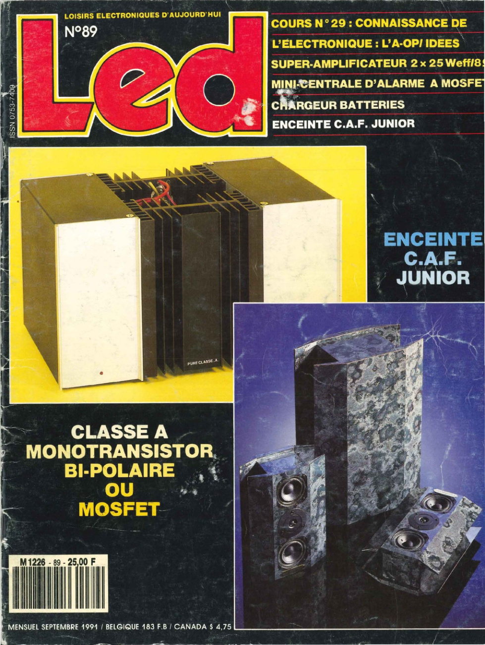 Première page de led numero089