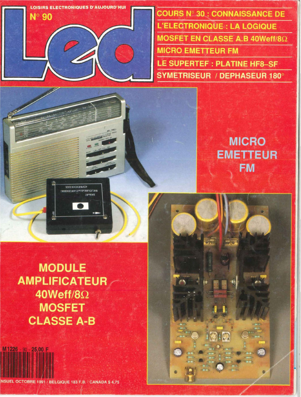 Première page de led numero090